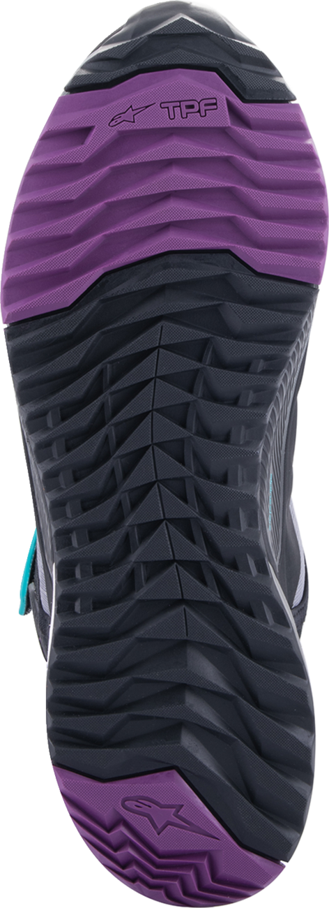 Stella CR-X Drystar® Shoes - Black/Gray/Teal/Purple - US 5