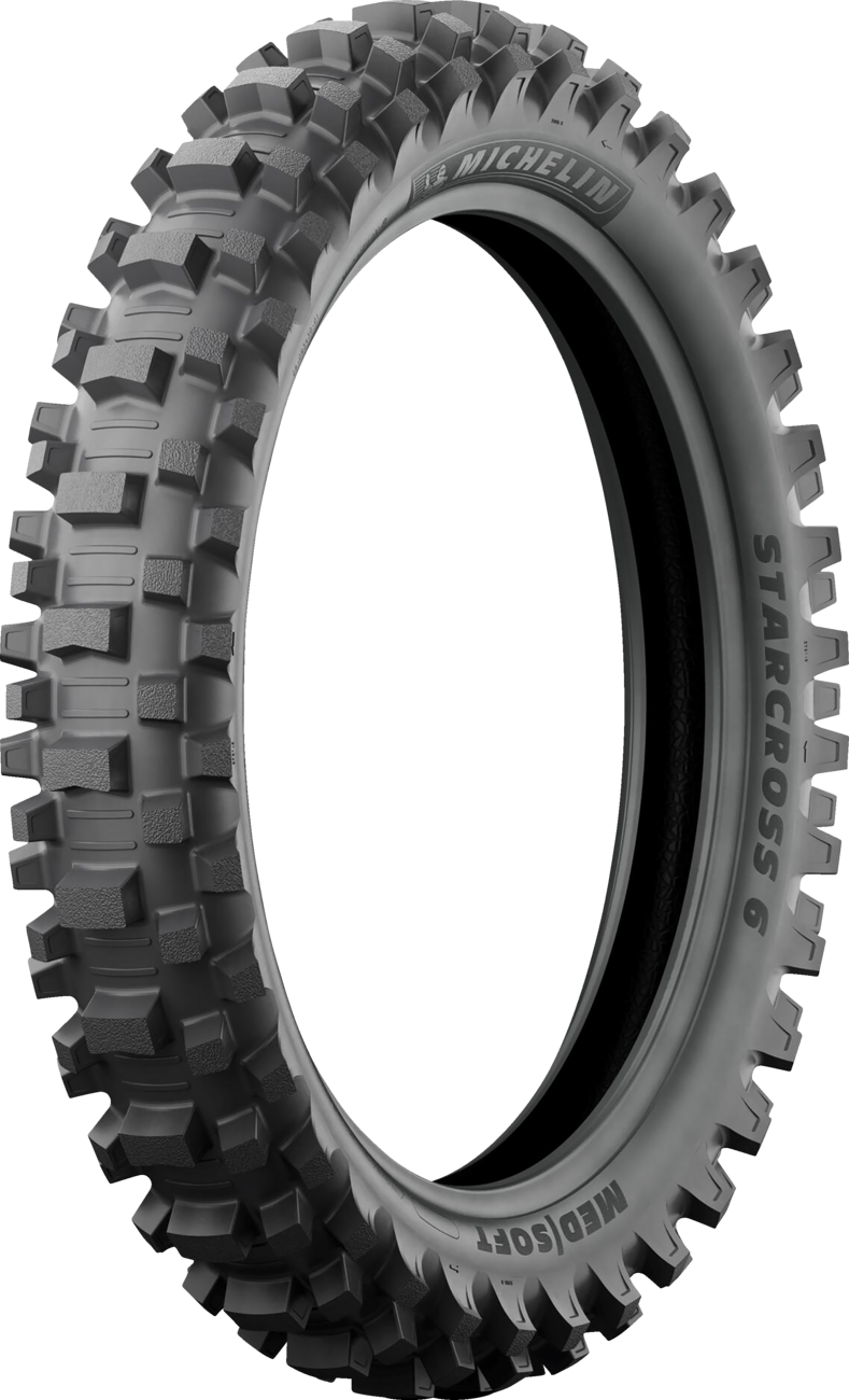 Tire - StarCross 6 Medium Soft - Rear - 100/90-19 - 57M