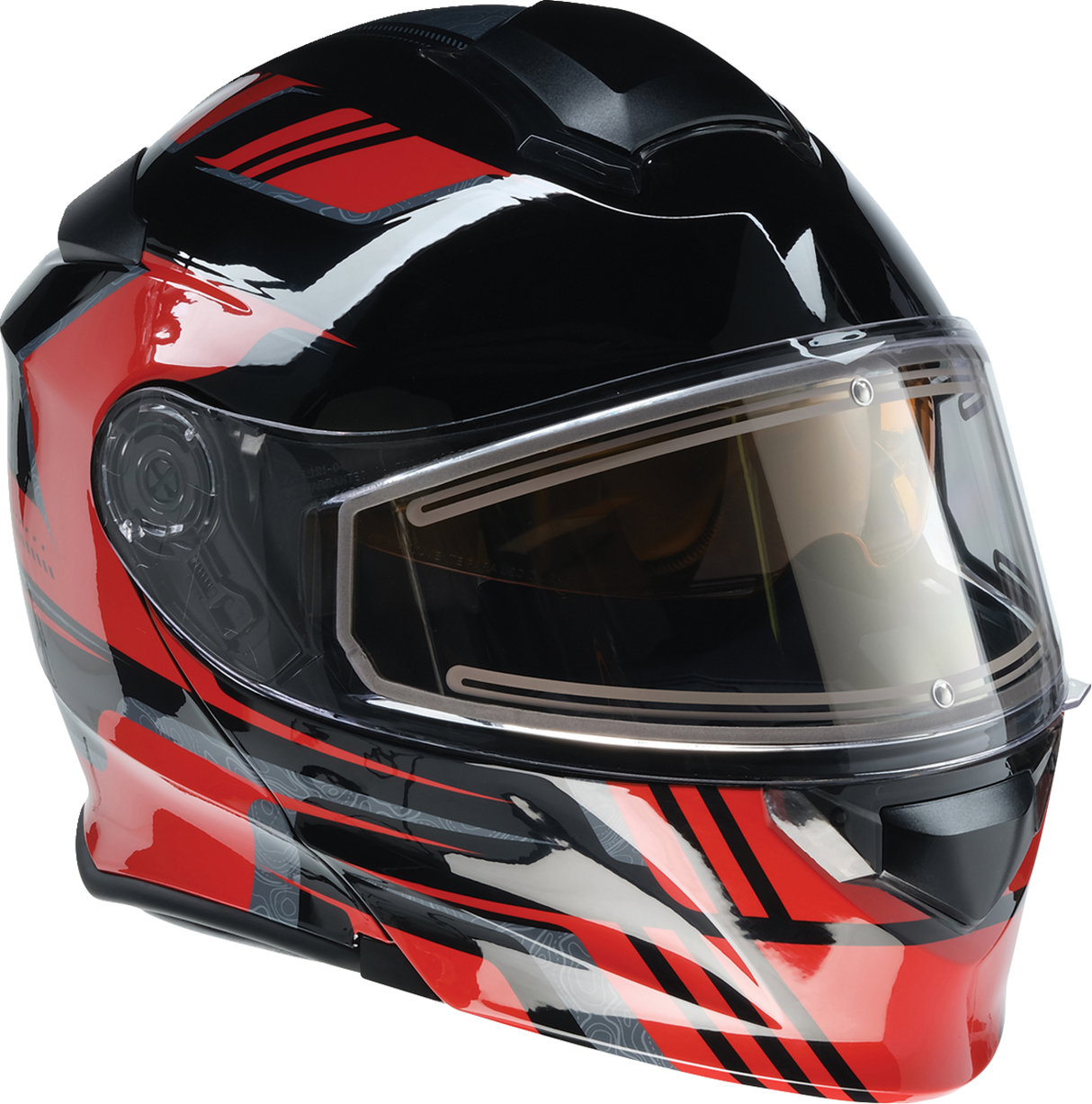 Solaris Snow Helmet - First Tracks - Black/Red - XS