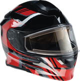 Solaris Snow Helmet - First Tracks - Black/Red - XS