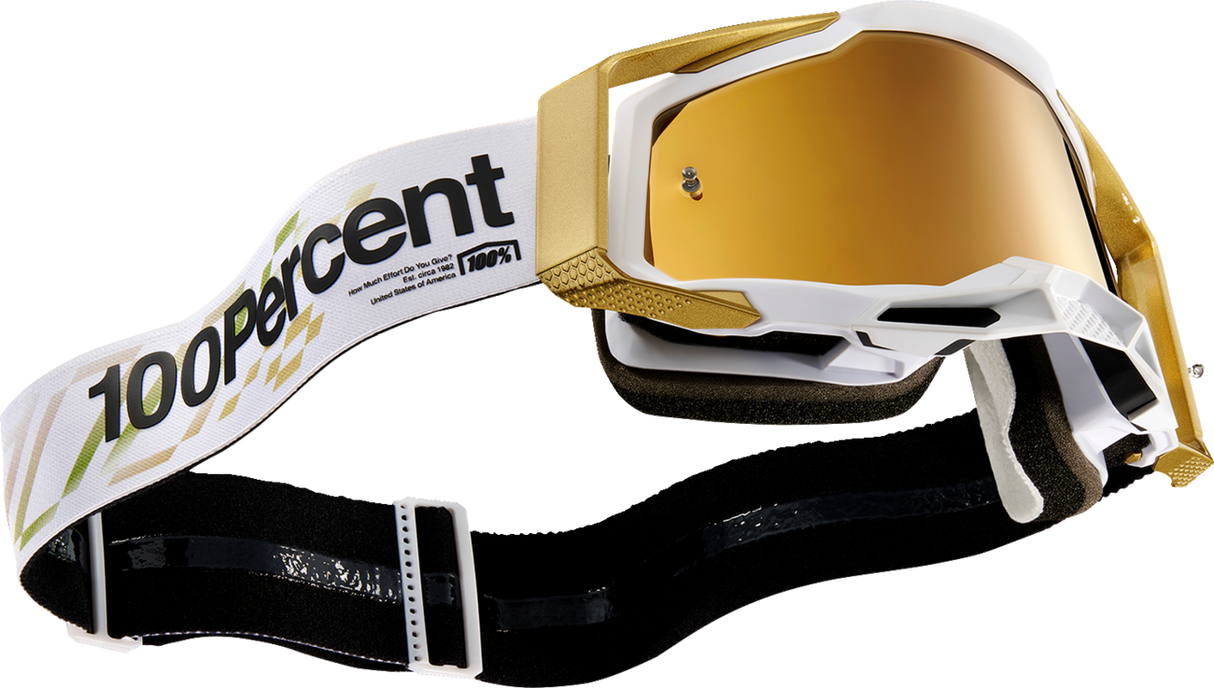 Racecraft 2 Goggles - Succession - True Gold Mirror