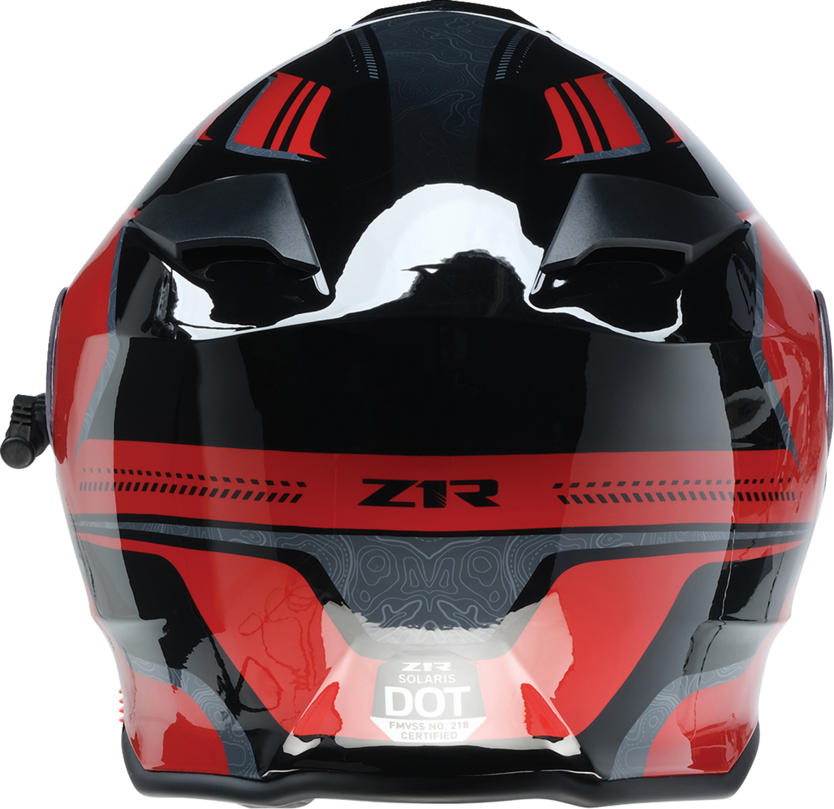 Solaris Snow Helmet - First Tracks - Black/Red - XS