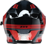 Solaris Snow Helmet - First Tracks - Black/Red - XS