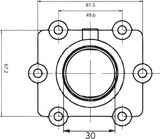 Carburetor Mounting Flange - Arctic Cat 1998 - 2000