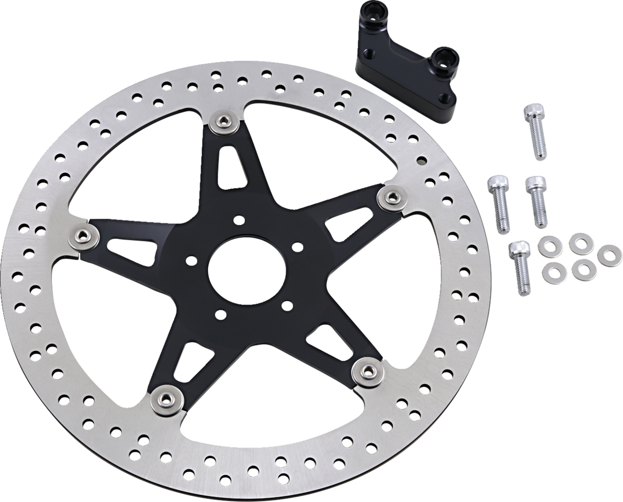 Big Brake Rotor - 14\" - Front Left - Touring 2008 - 2022