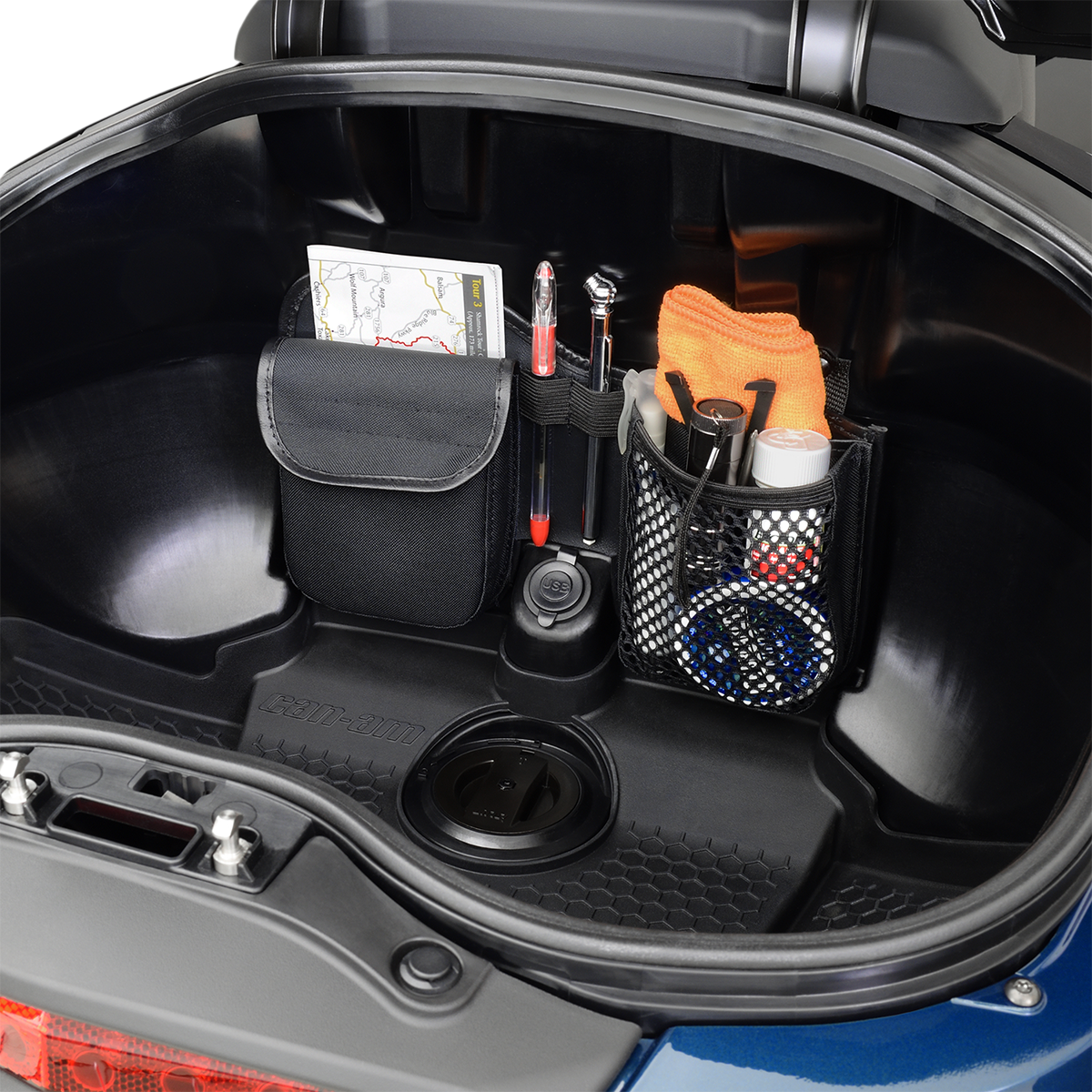 Trunk Organizer - Black - Spyder 2011 - 2023