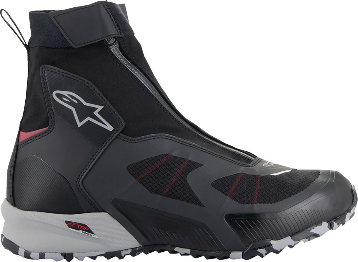 CR-8 Gore-Tex® Shoes - Black/Grey/Red - US 11.5