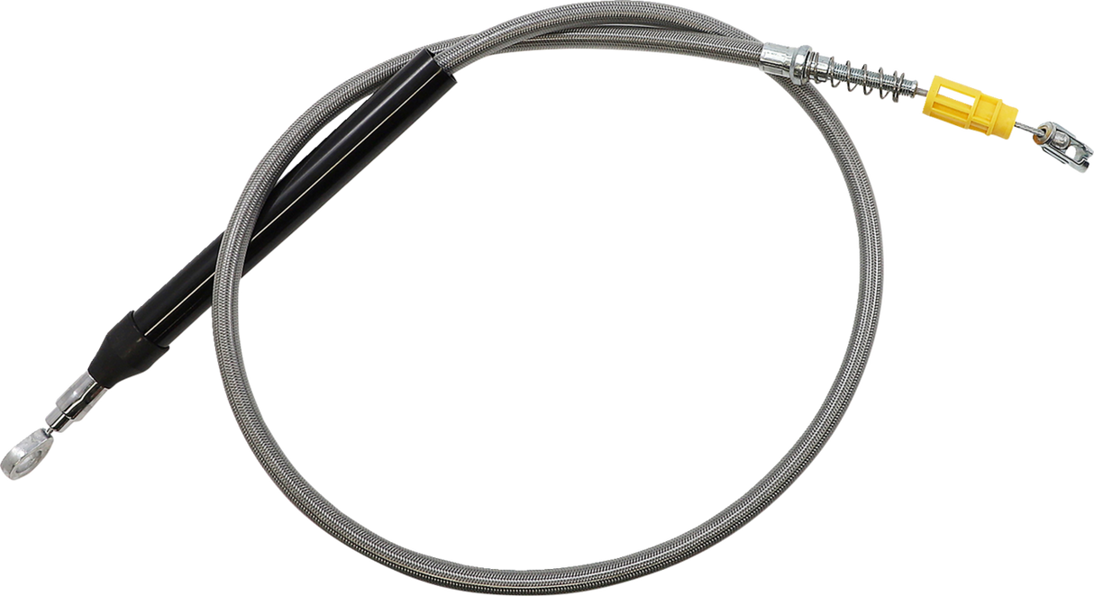 Clutch Cable - Quick Connect - 15\" - 17\" Ape Hanger Handlebars - Stainless Steel 2018 - 2021