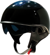 Vagrant Helmet - USA Skull - Black - XS