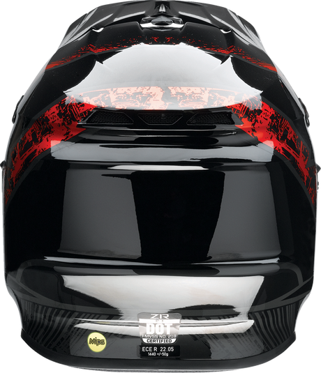 F.I. Helmet - Fractal - MIPS® - Red - Large