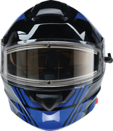 Solaris Snow Helmet - First Tracks - Black/Blue - XL