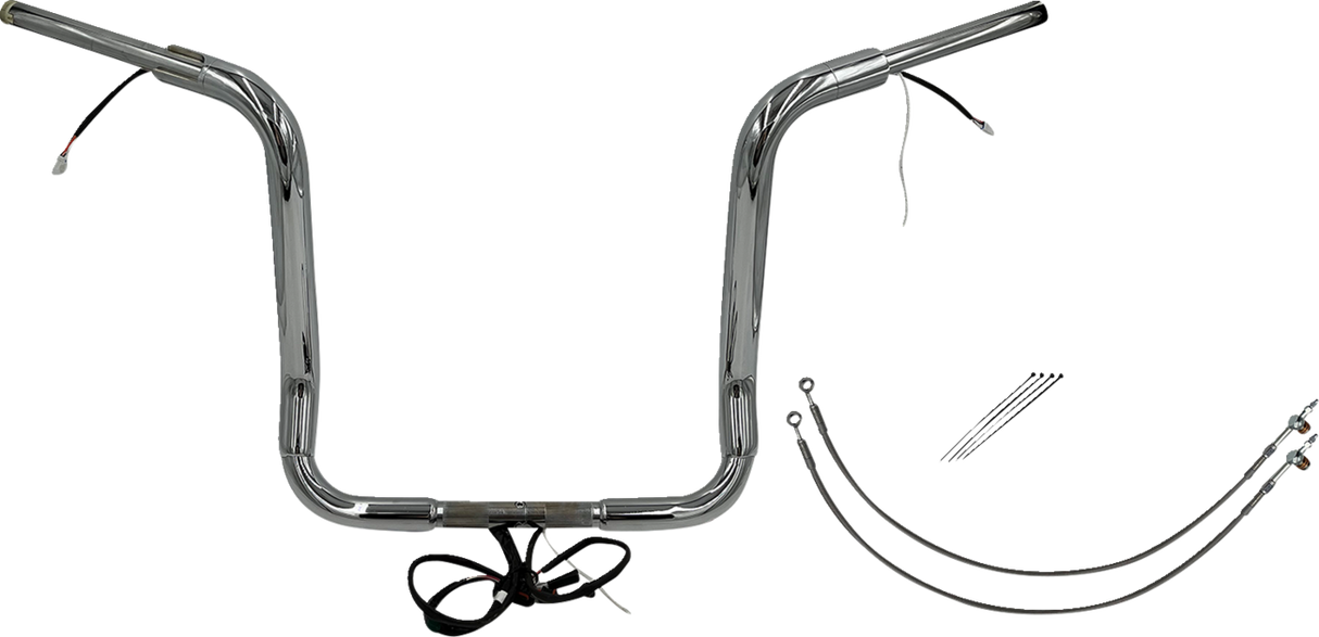 Handlebar Kit - Pointed Top - 16\" - Chrome 2016 - 2020