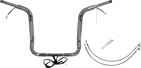 Handlebar Kit - Pointed Top - 16\" - Chrome 2016 - 2020