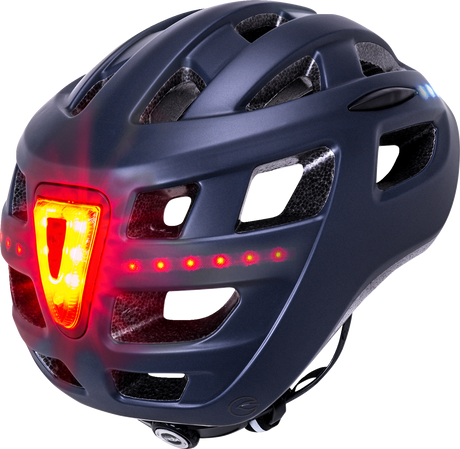 Central Lit Helmet - Matte Navy - S/M