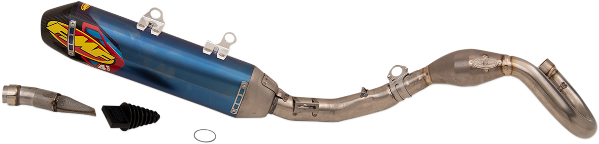 4.1 RCT Exhaust with MegaBomb - Anodized Titanium 2018 - 2023