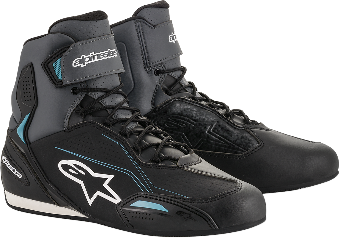 Stella Faster-3 Shoes - Black/Gray/Blue - US 8