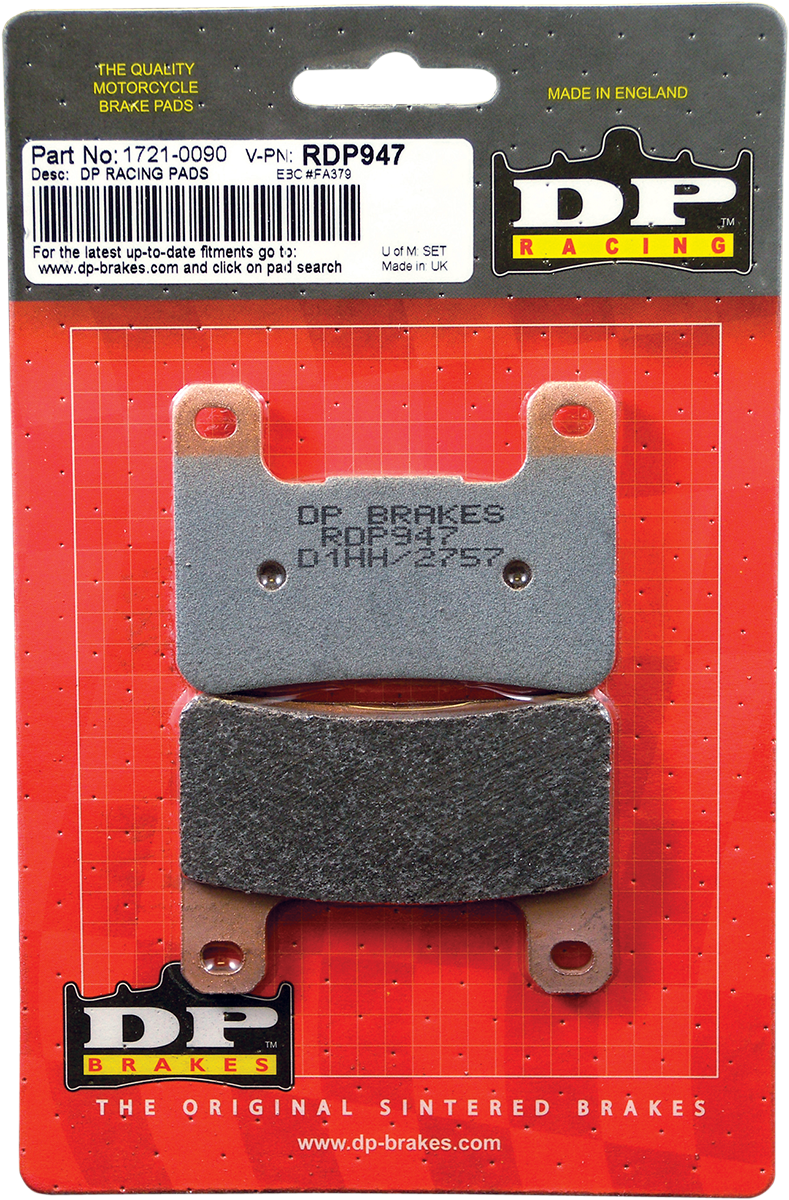 RDP Racing Brake Pads - Kawasaki/Suzuki 2004 - 2023