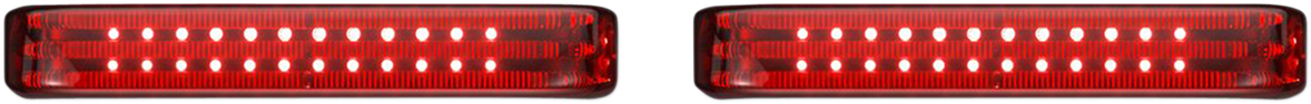 Saddlebag LED Lights - Sequential - Black/Red 2014 - 2024