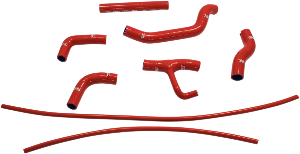 Radiator Hose Kit - Red - Ducati 2016 - 2018