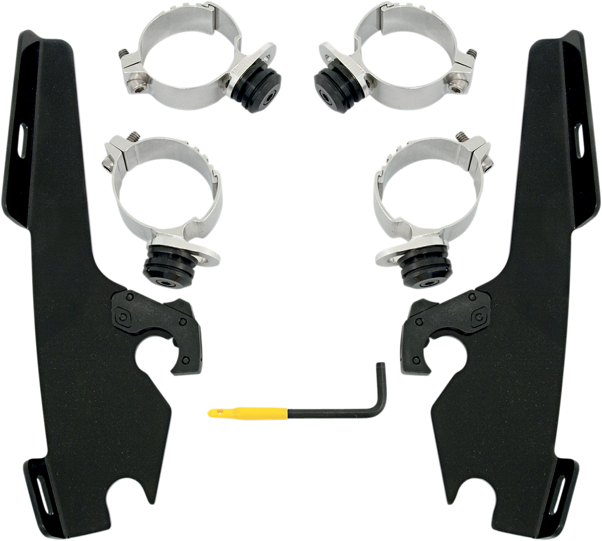 Fats/Slim Trigger Lock Mounting Kit - Fury - Black 2010 - 2023