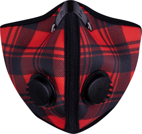 M2 Nylon Mask - Red Plaid - Medium