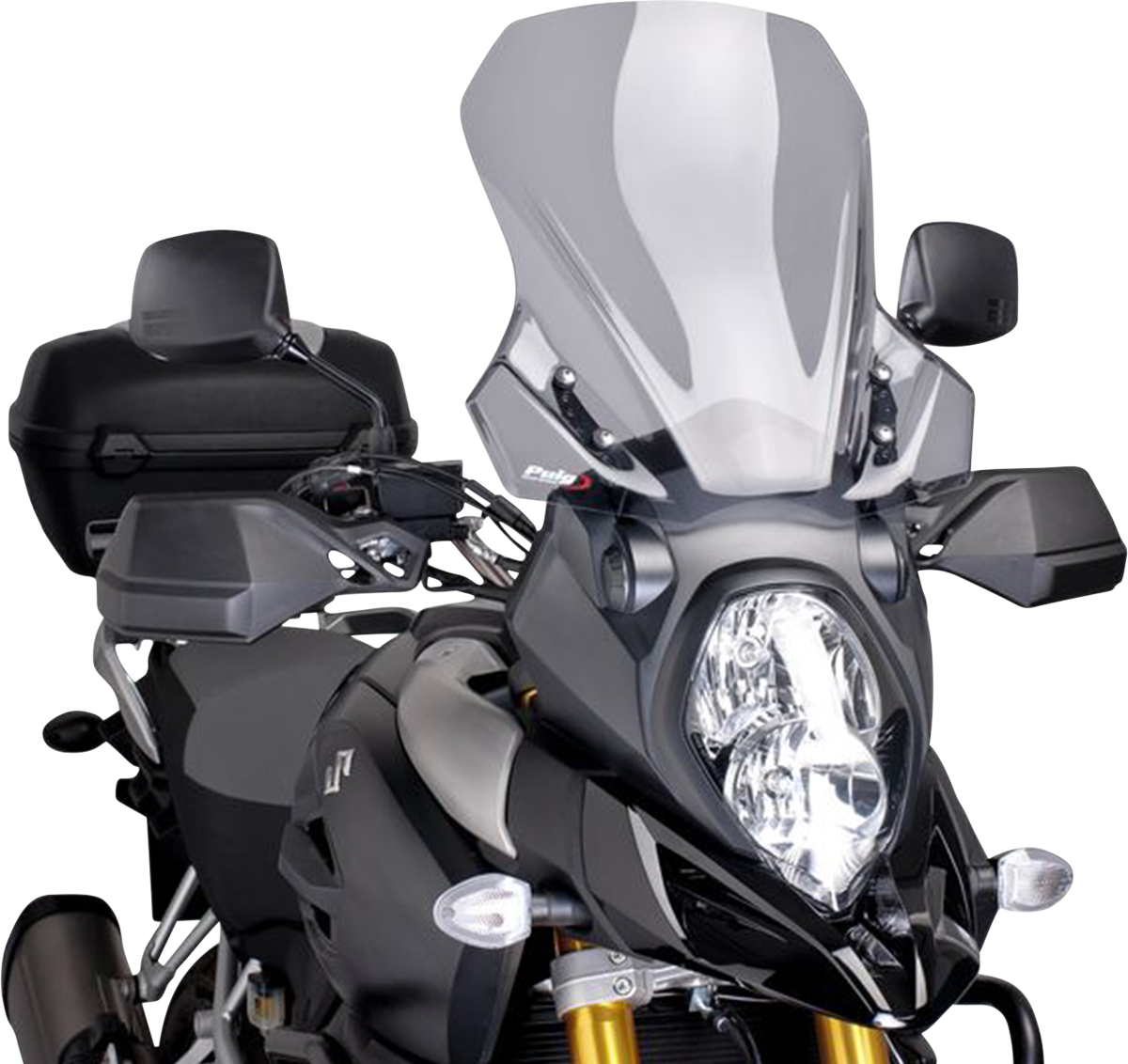 Touring Windscreen - 18-1/8\" - Light Smoke - V-Strom 2014 - 2019