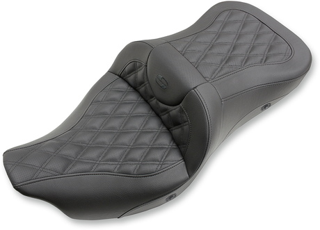 Extended Reach Roadsofa™ Seat - Lattice Stitched - without Backrest - Heated - \'08-\'23 FL 2008 - 2023