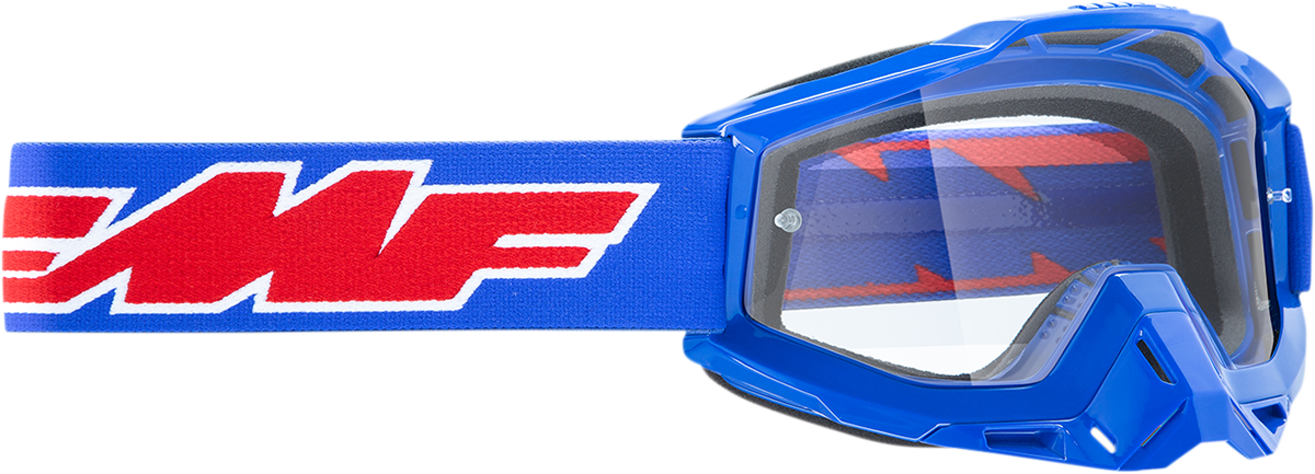 PowerBomb OTG Goggles - Rocket - Blue - Clear