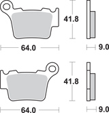 Off-Road Sintered Brake Pads 2003 - 2024