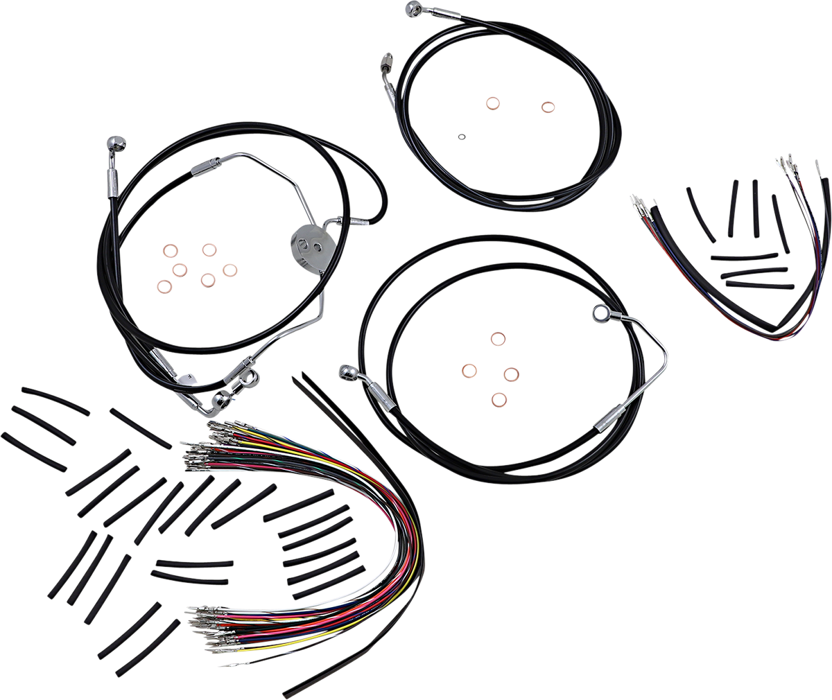 Control Cable Kit - XR - Black 2009 - 2012