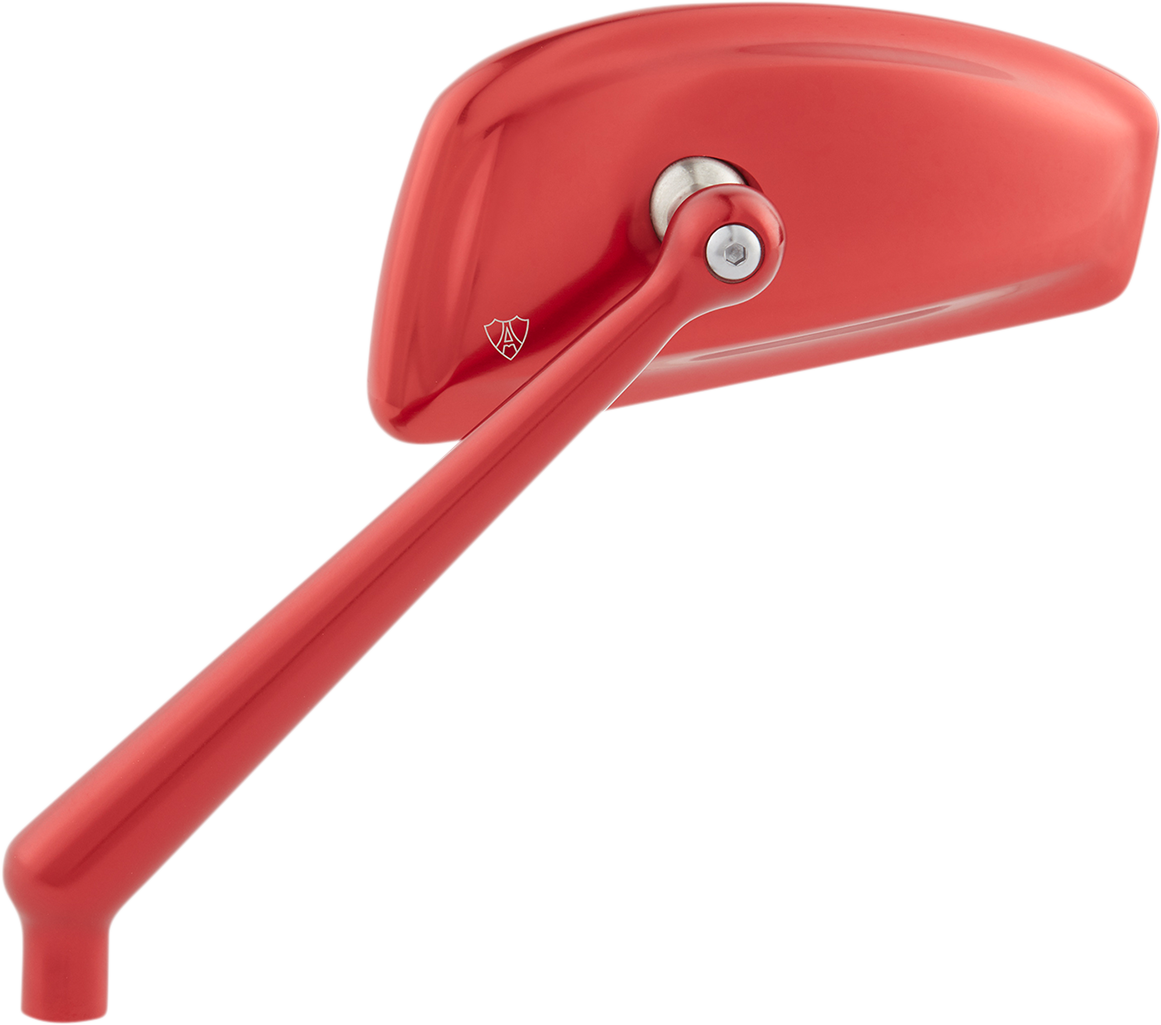 Mirror - Tearchop - Side View - Teardrop - Red - Left