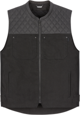 Chamonix Denim Vest - Black - Small