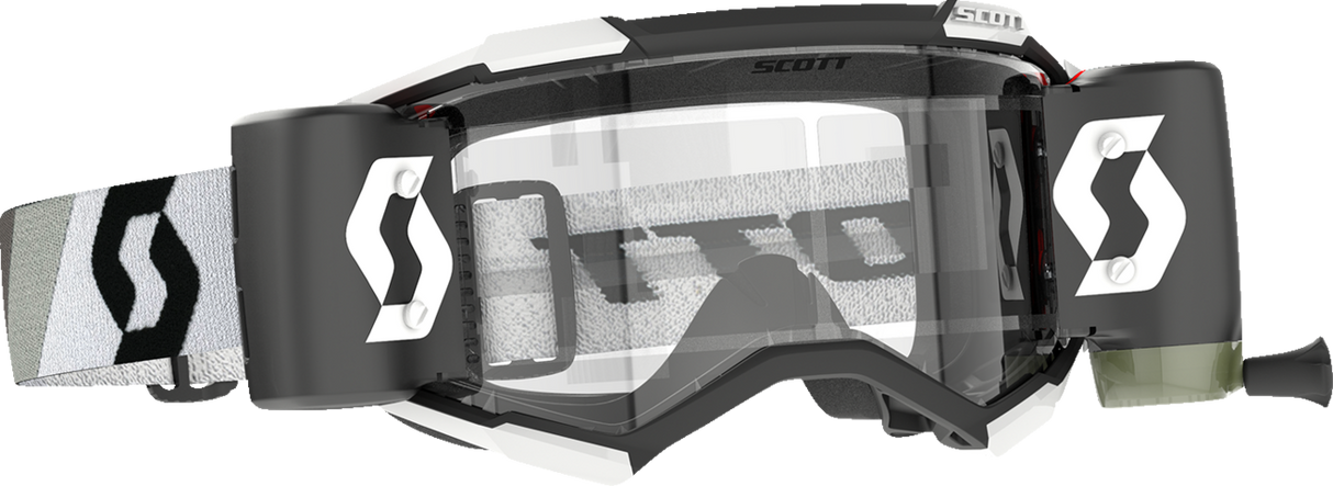 Fury WFS Goggle - Premium Black/White - Clear