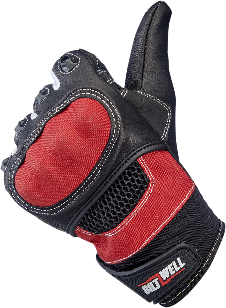 Bridgeport Gloves - Red - Large