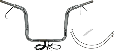 Handlebar Kit - Pointed Top - 14\" - Chrome 2016 - 2020