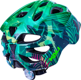 Child Chakra Lighted Helmet - Jungle - Gloss Green - Small