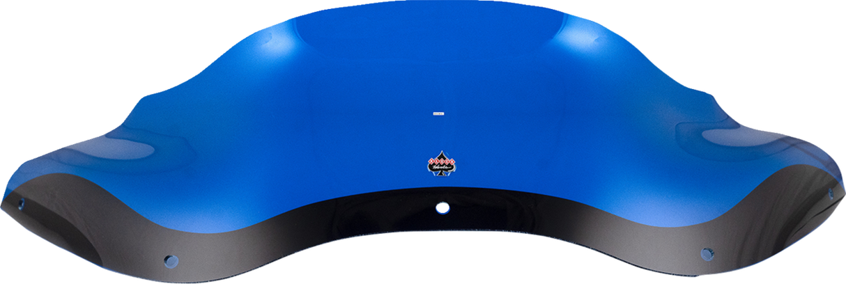 Kolor Flare™ Windshield - 8\" - Blue - FLTR 1998 - 2013