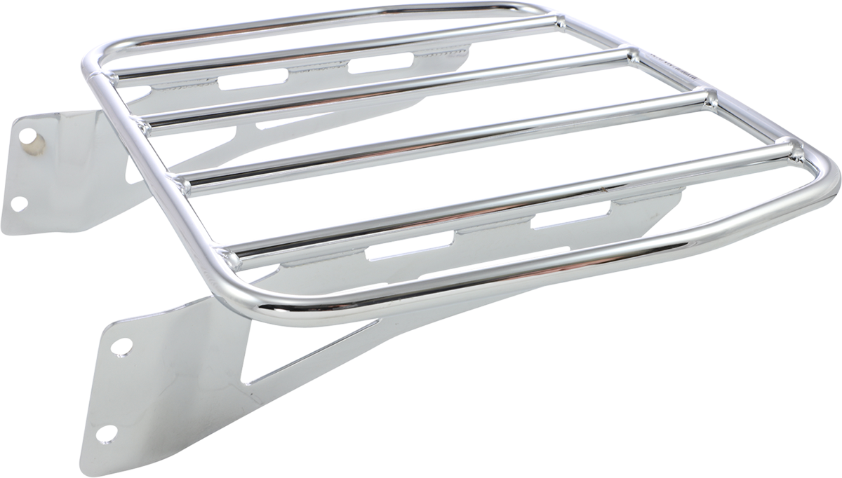 Luggage Rack - Wide - Chrome