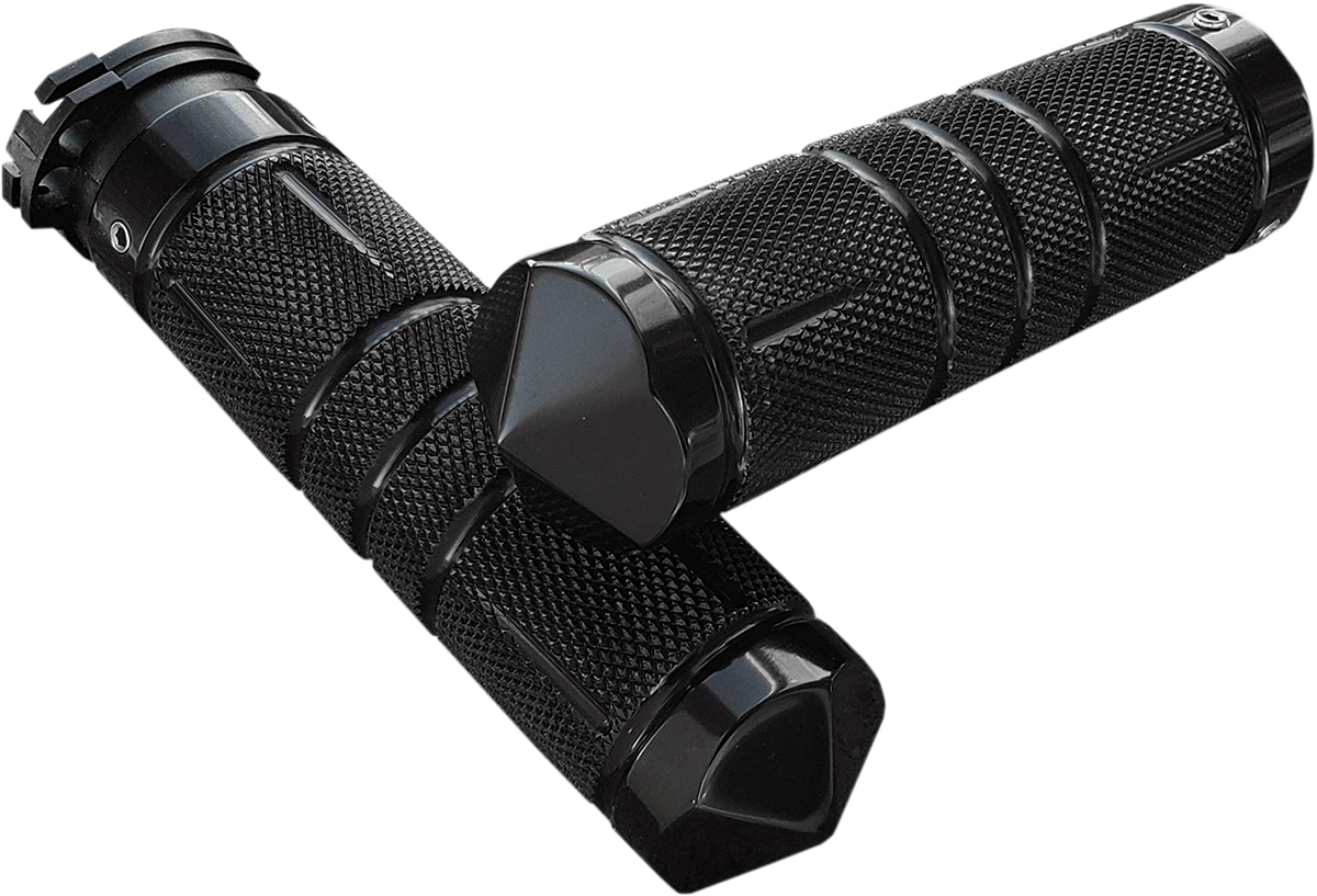 Grips - Knurled - Diamond - Cable - Black 1980 - 2021