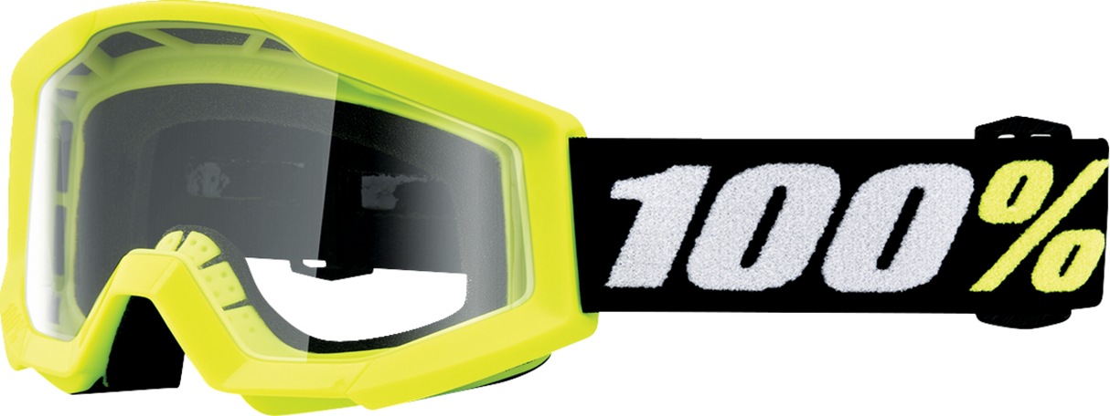 Strata Mini Goggle - Yellow - Clear