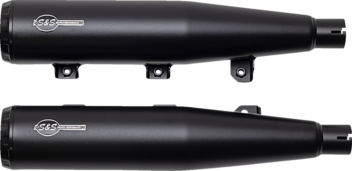 Grand National Slip-On Mufflers - Black - Race Only 2019 - 2023