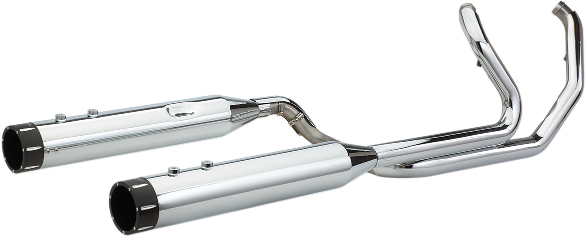 El Dorado Dual Exhaust System - Chrome - Black Tracer 2017 - 2022