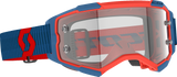 Fury WFS Goggle - Dark Blue/Neon Red - Clear