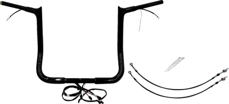 Handlebar Kit - Pointed Top - 14\" - Black 2016 - 2020