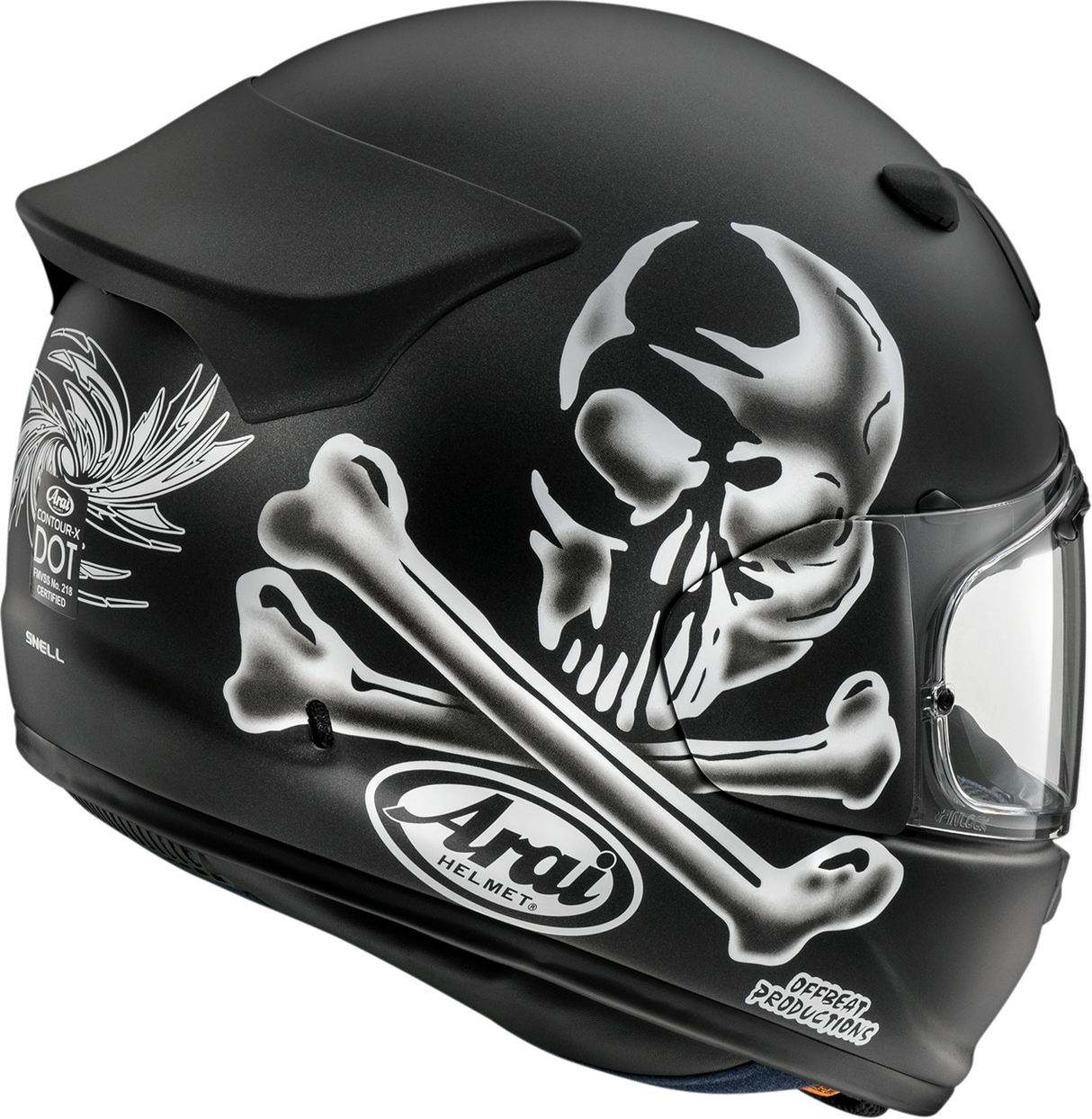 Contour-X Helmet - Jolly Roger - XS