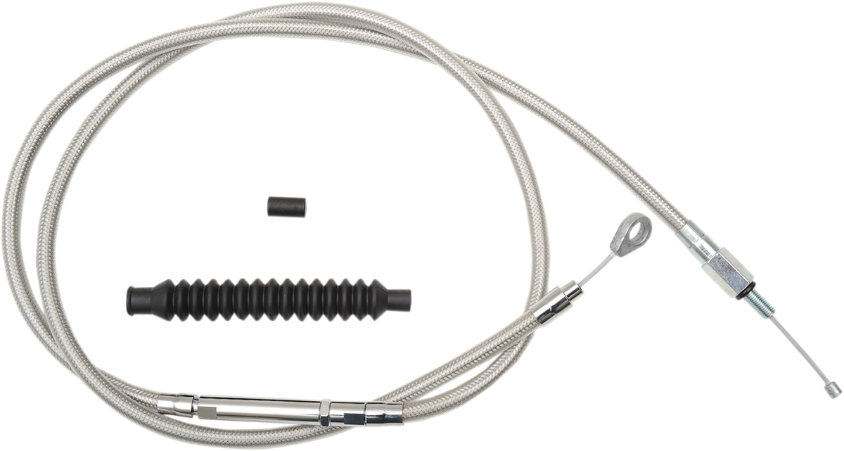 Clutch Cable - 15\" - 17\" Ape Hanger Handlebars - Stainless Steel 2010 - 2017