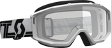 Primal Goggles - White/Black - Clear