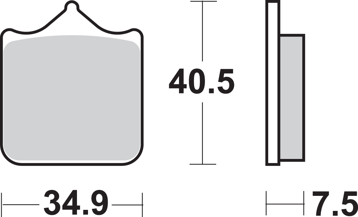 HS Brake Pads - KTM/Husqvarna - 762HS 2019 - 2020