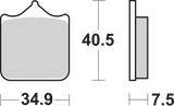 HS Brake Pads - KTM/Husqvarna - 762HS 2019 - 2020