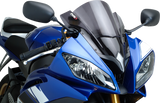 Race Windscreen - 13-3/4\" - Dark Smoke - YZF-R6 2008 - 2016